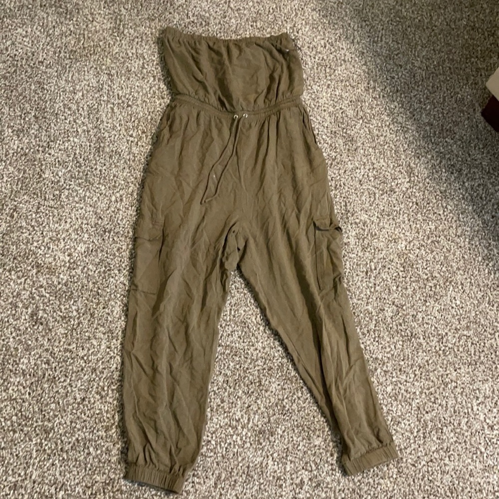 Strapless jumpsuit